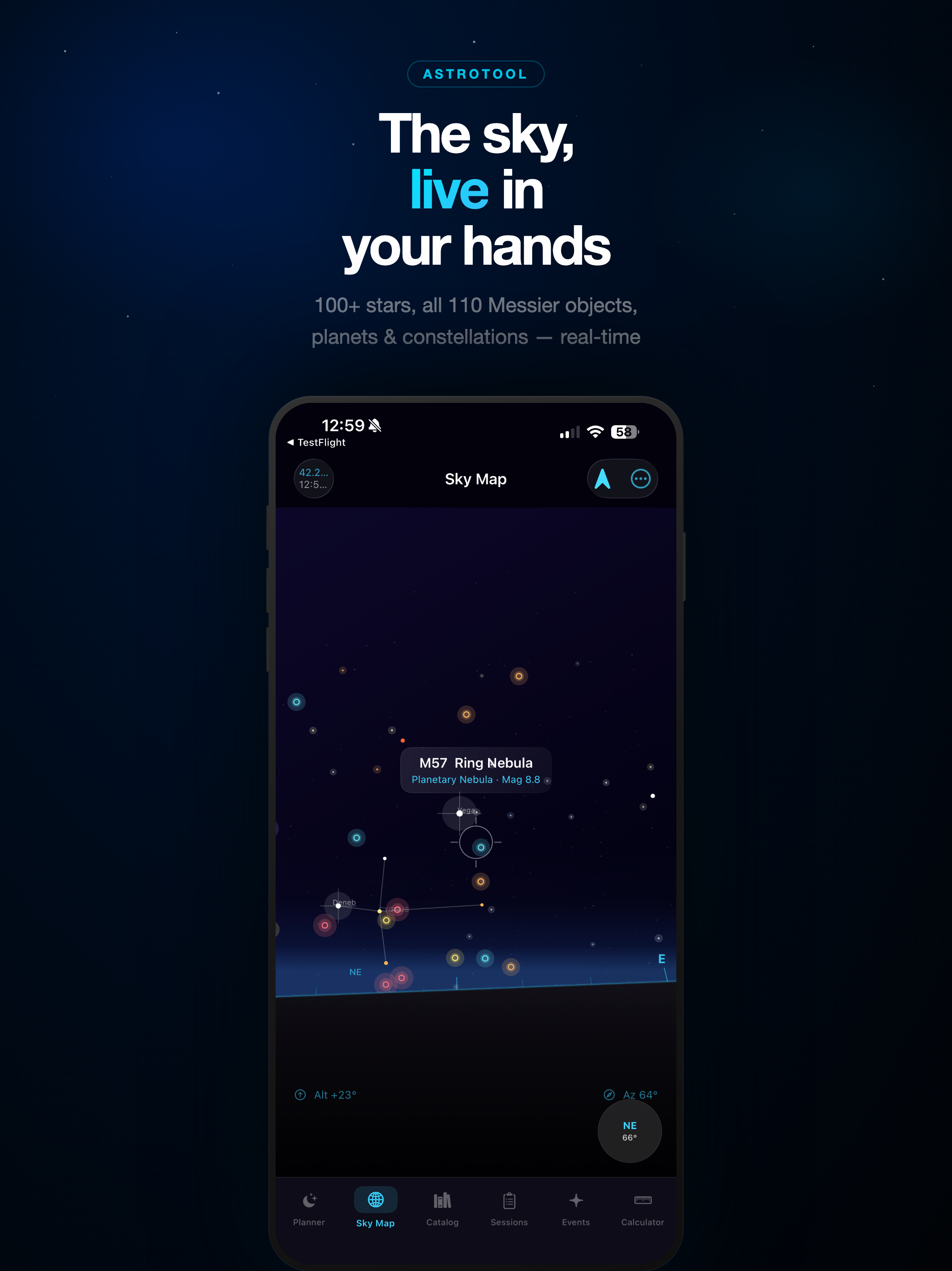 AstroTool: Night Sky Planner