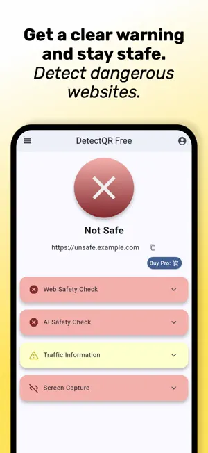 DetectQR: Safe QR Code Scanner screenshot 3