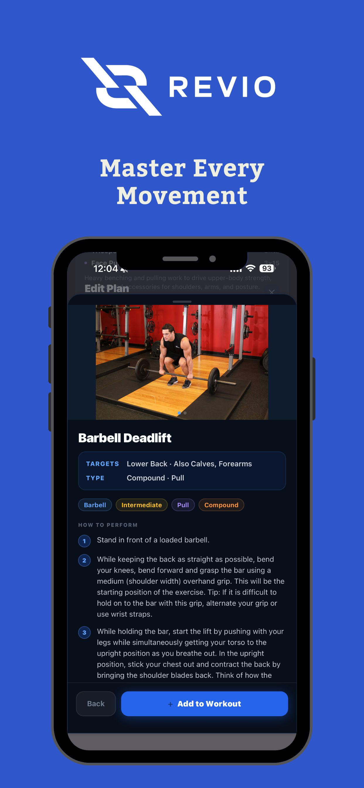 Revio Fitness screenshot 5