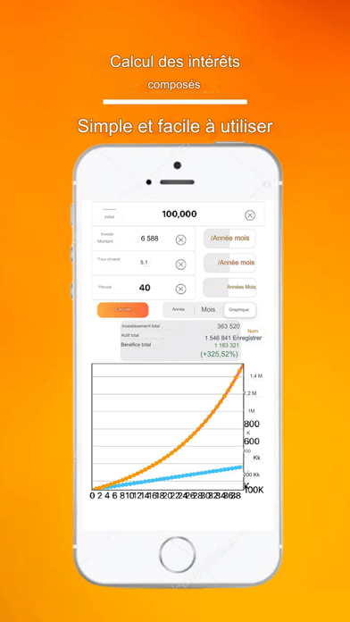 Screenshot #3 pour Calcul Des Intérêts Composés