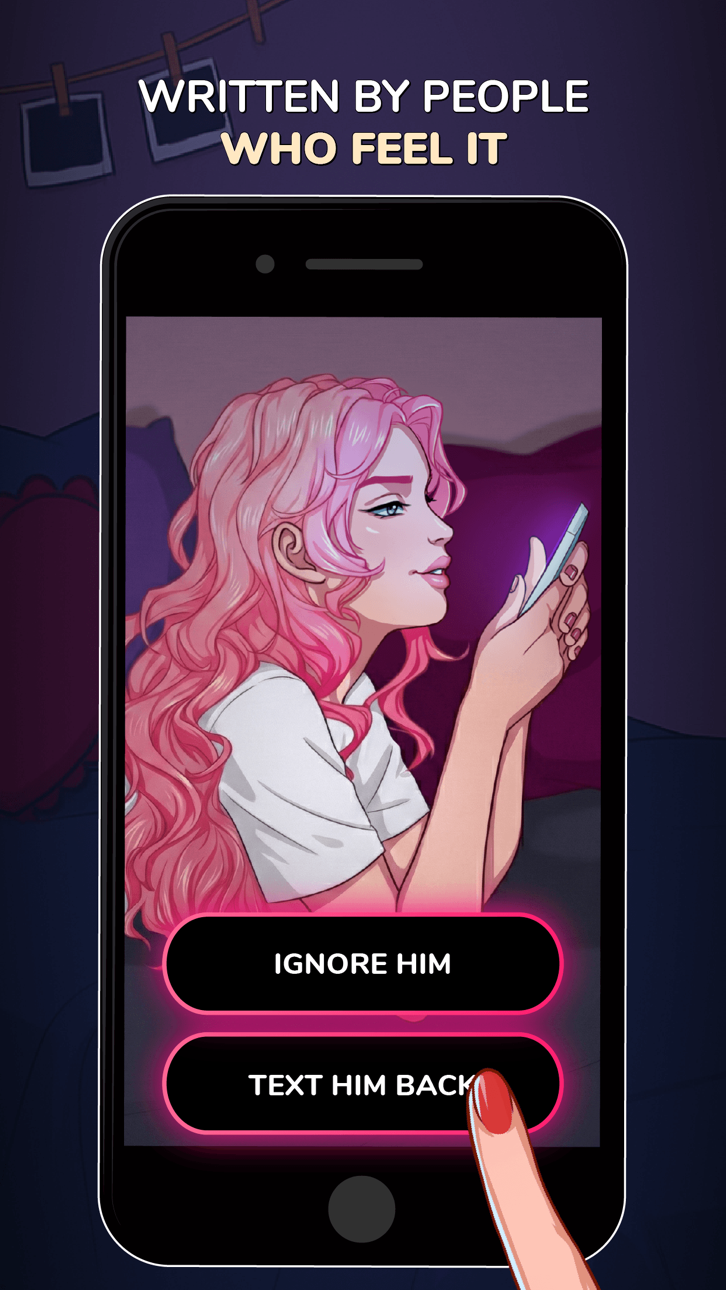 MeChat - Interactive Stories iOS Mod IPA screenshot 2 - iOS game interface