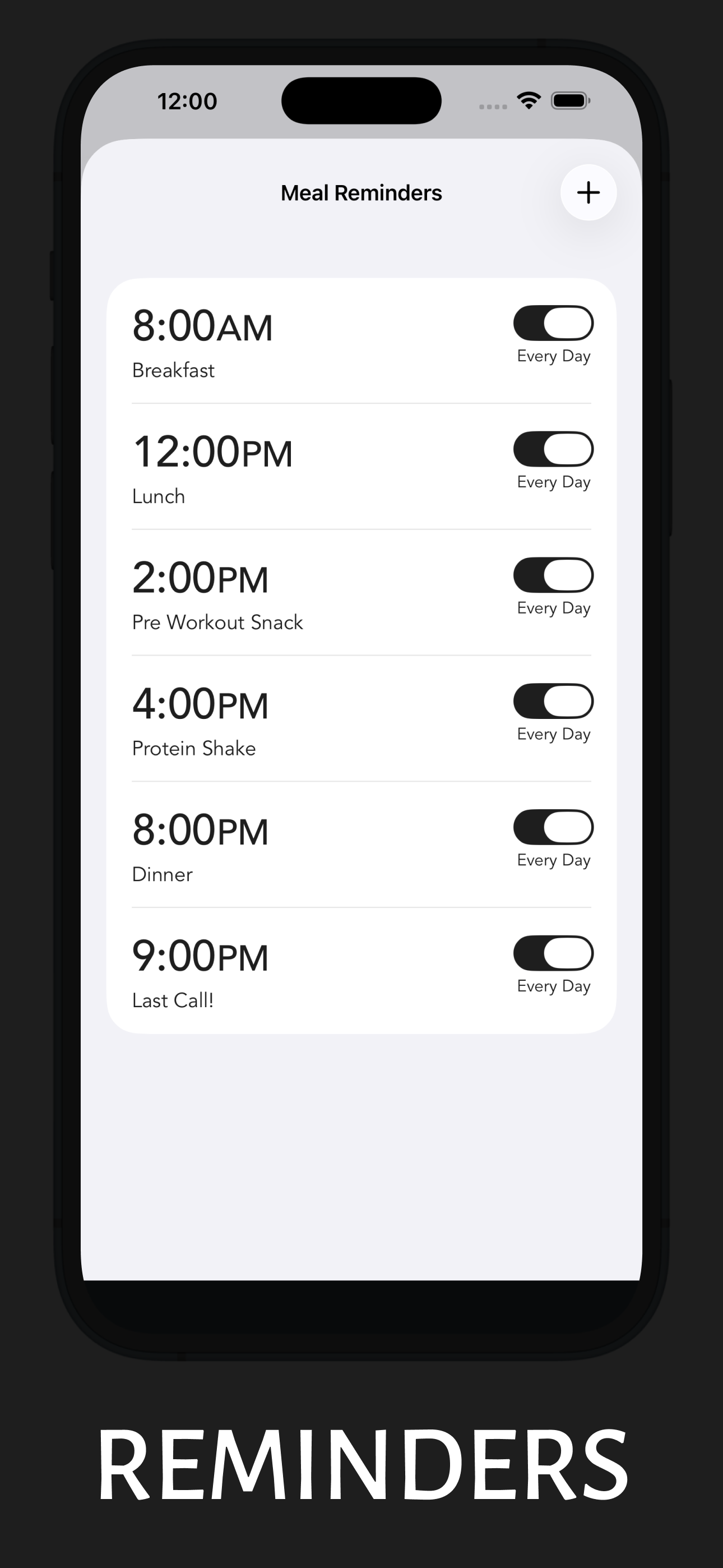 Simple Calorie Tracker Makro