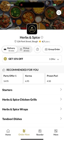 Herbs & Spice. iPhone screenshot