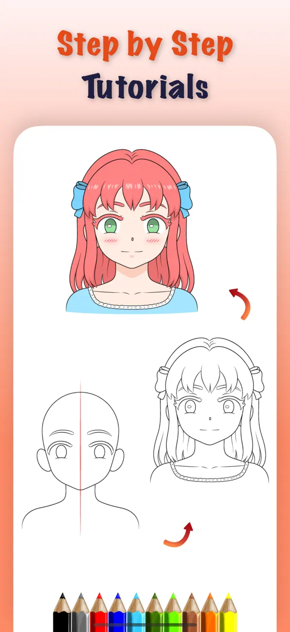Screenshot #2 pour How to Draw Anime Easy