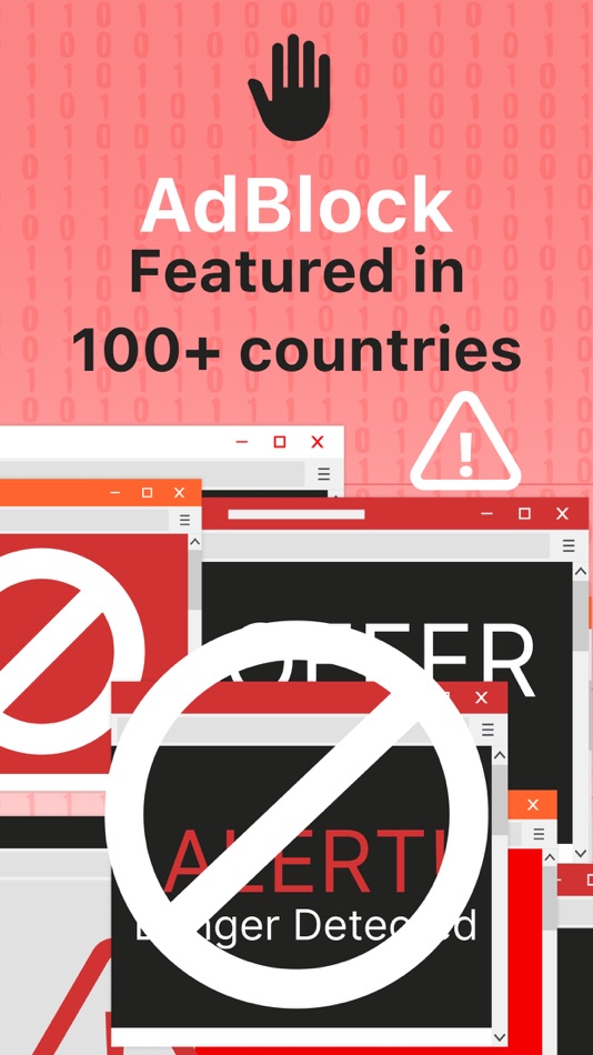 #1. AdsBlock internet guard lock (iOS) Podle: Svitlana Lysenko