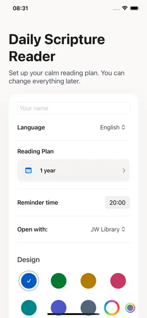 Daily Scripture Reader screenshot 2