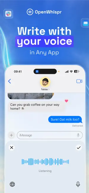 OpenWhispr: Voice to Text screenshot 1