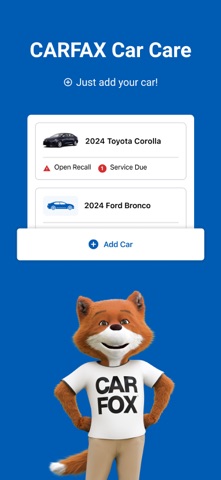 CARFAX Car Care iPhone screenshot 1