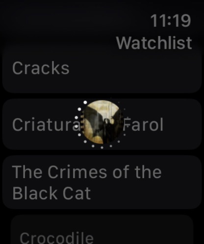 Apple Watch screenshot