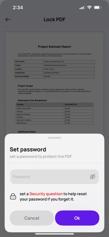 Simple PDF Convert screenshot