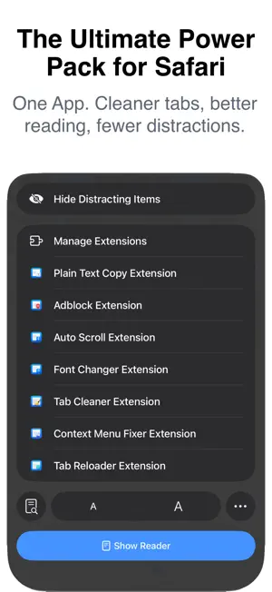 Web Extensions - Browser Tools screenshot 1