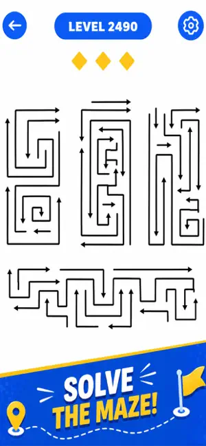 Arrows Games _ Puzzle Escape screenshot 1