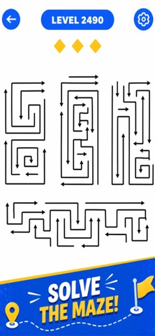 Arrows Games _ Puzzle Escape iPhone screenshot
