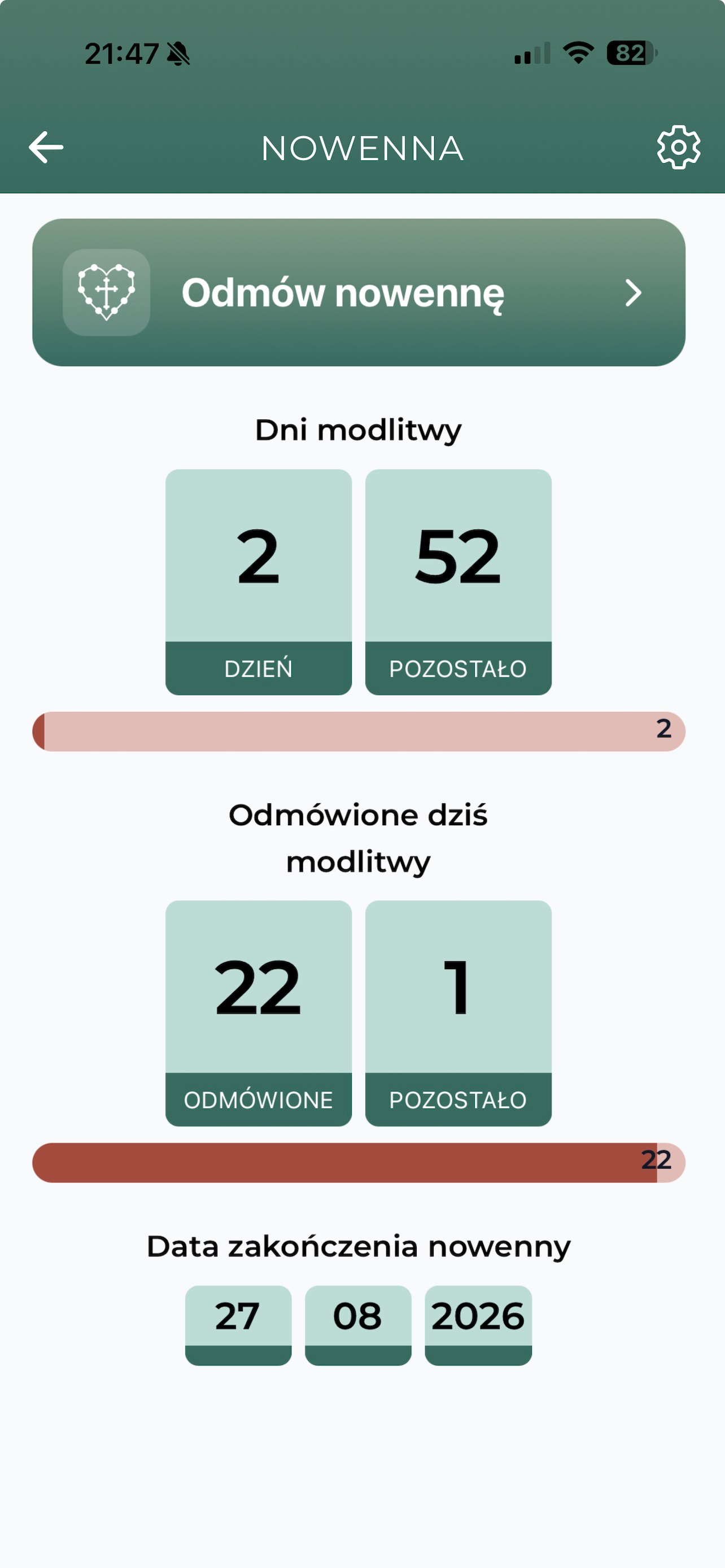 Nowenna pompejańska i Różaniec screenshot 3