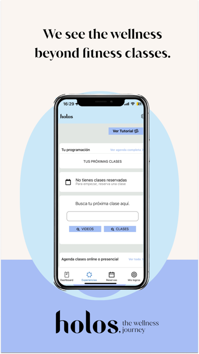 Holos, your wellness journey Screenshot