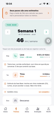 Corre Bem Plus iPhone screenshot