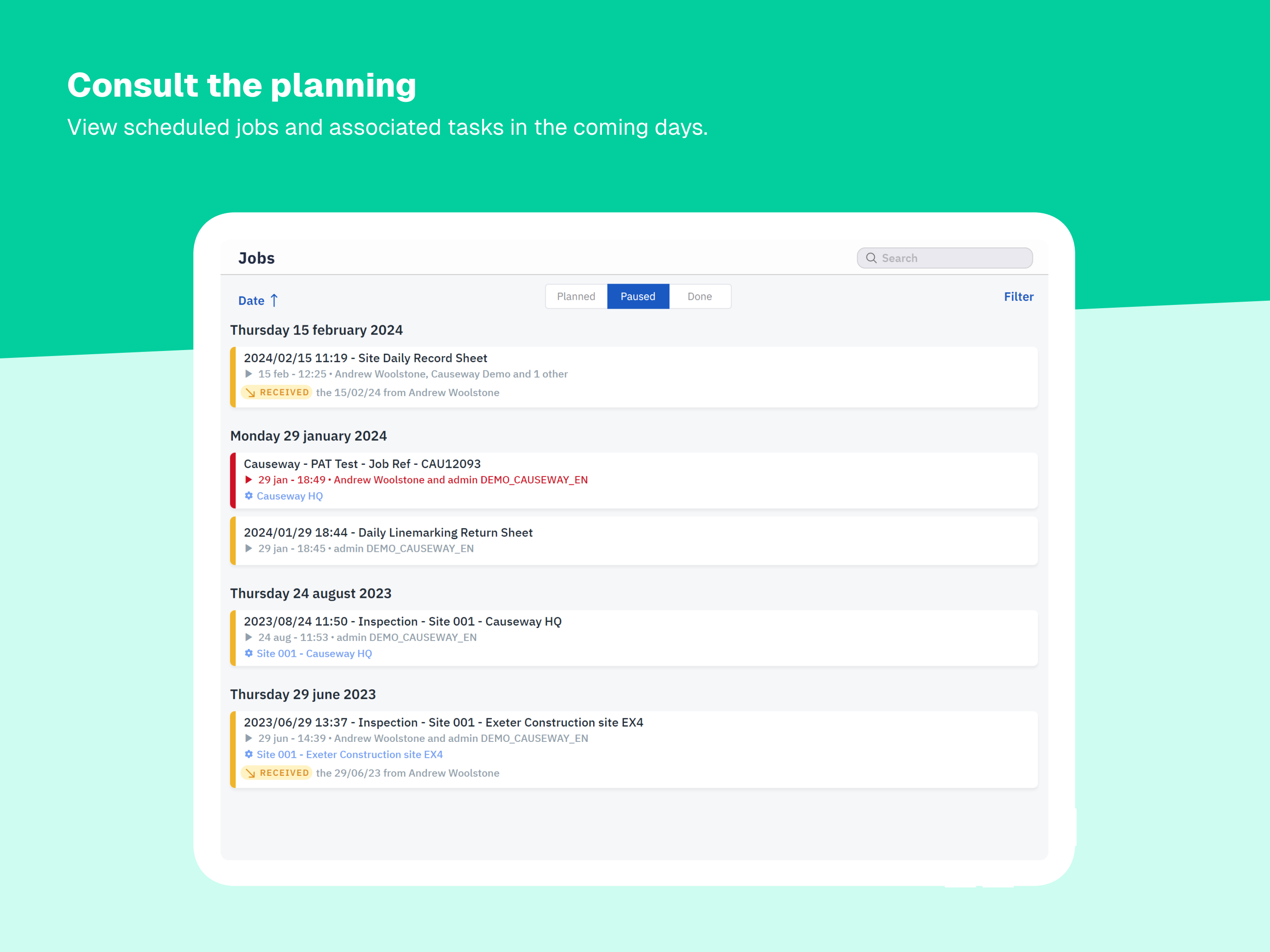 CausewayOne Field screenshot 7