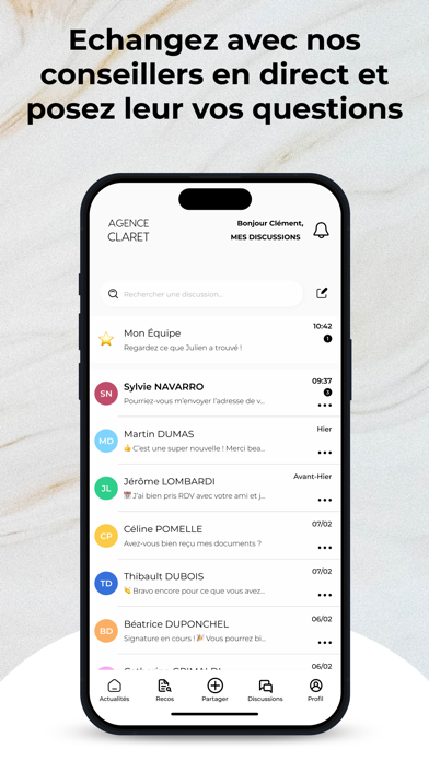 Screenshot 4 of AGENCE CLARET App