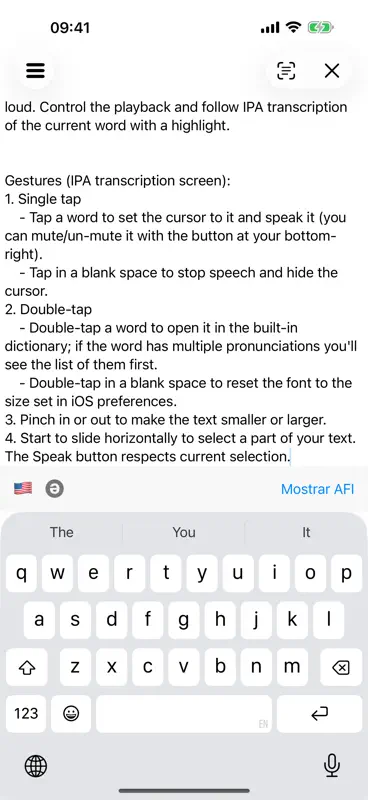 toPhonetics Conversor screenshot 1 of 5