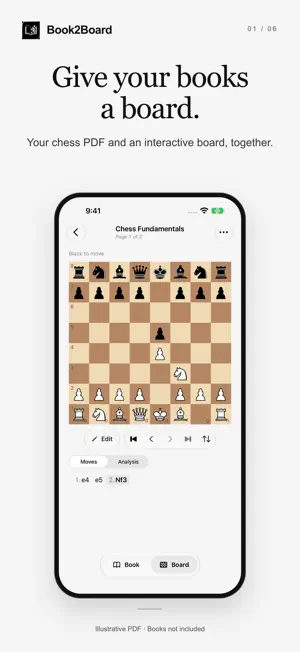 Book2Board: Chess Book Study screenshot 1