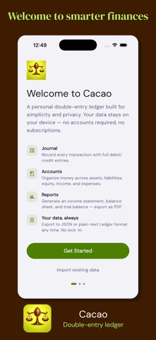 Cacao Ledger Screenshot 2 of 7