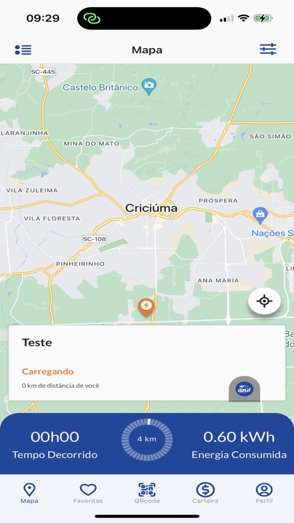 Azul Energia Eletropostos