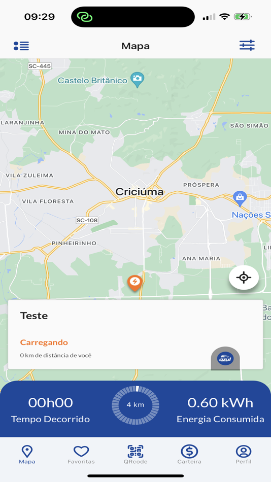 #2. Azul Energia Eletropostos (iOS) Podle: VINATON COMERCIO E SERVICOS LTDA
