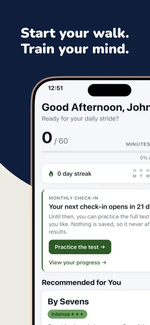 Stridemind: Fall Prevention screenshot 1