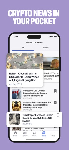 Bitcoin.com Wallet: Bitcoin iPhone screenshot 2