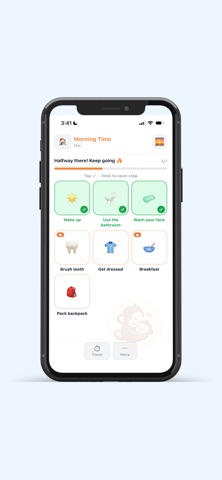 Tiny Steps: Daily Routines iPhone screenshot