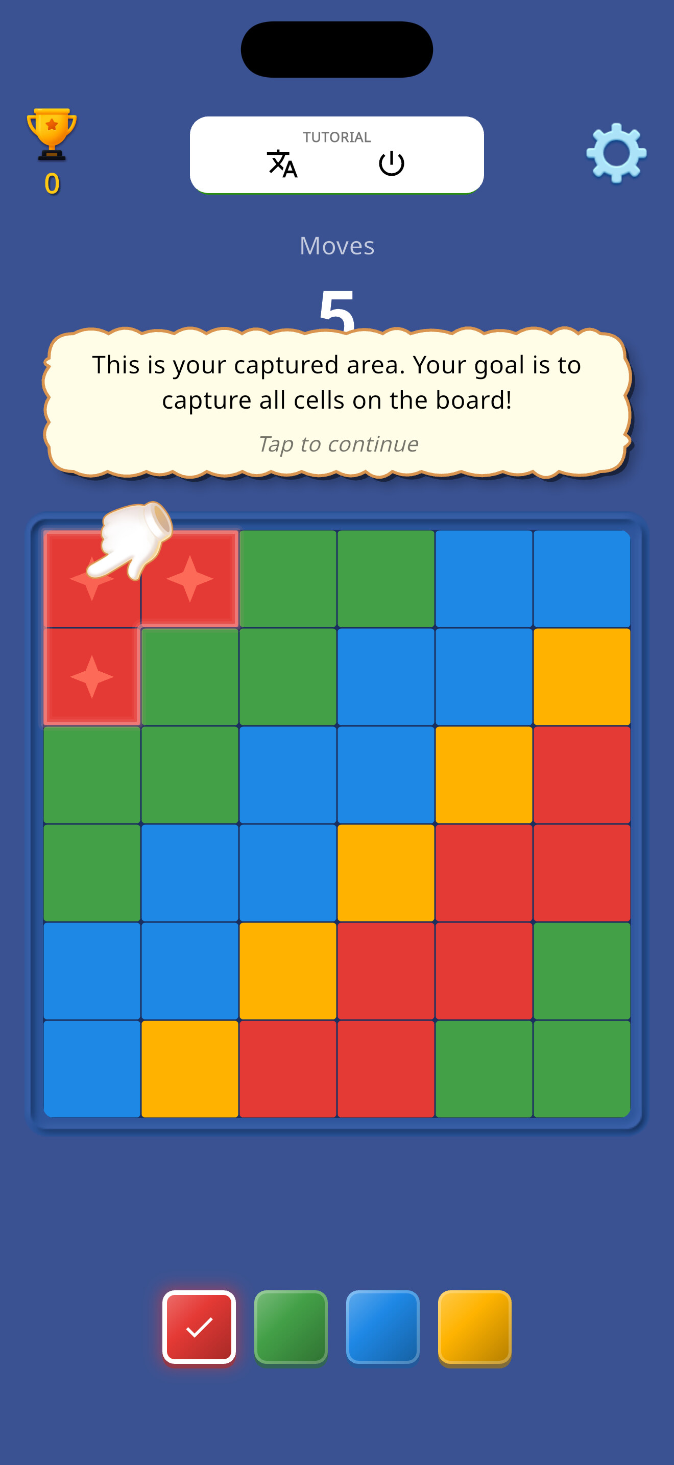 Flood Rush: Color Flood Puzzle screenshot 5