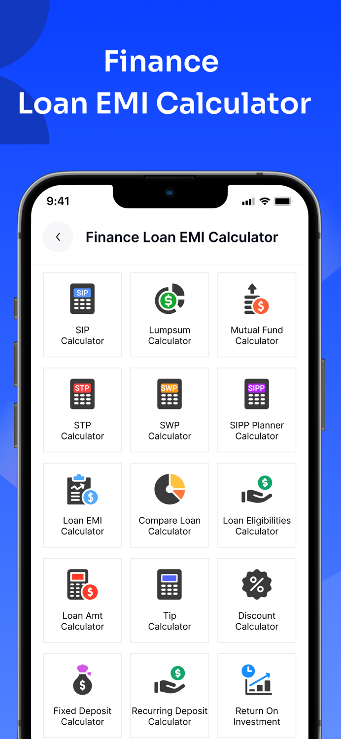 Finance - Loan EMI Calculator