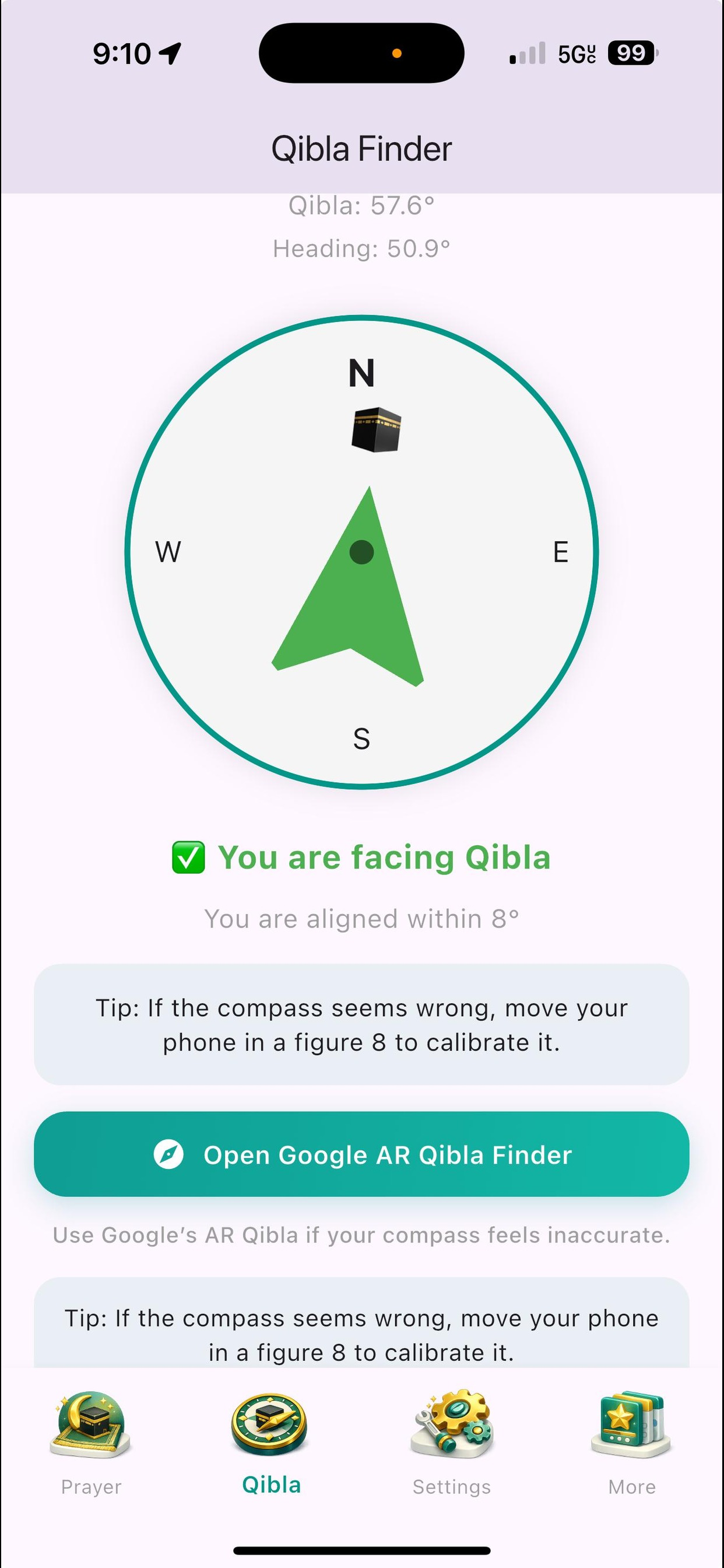 Muslim Adhan Salah PrayerTimes screenshot 5