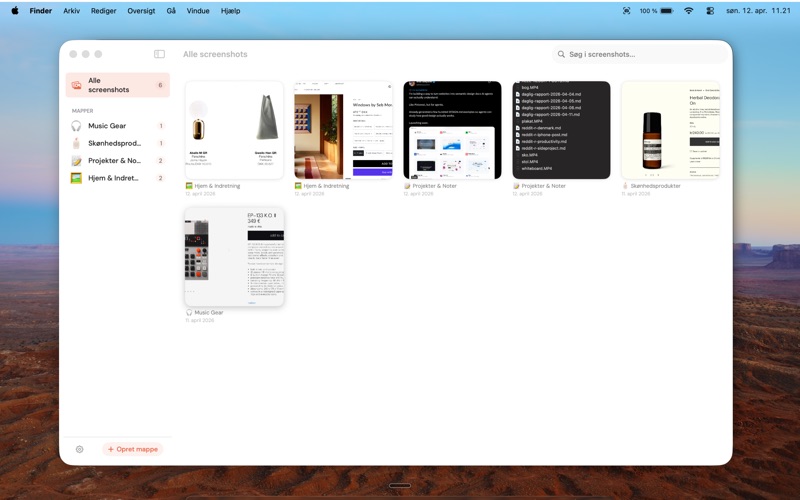 Knud — Screenshot Organizer screenshot