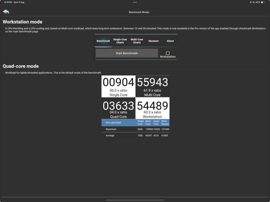 Screenshot #6 pour EvoBenchPro