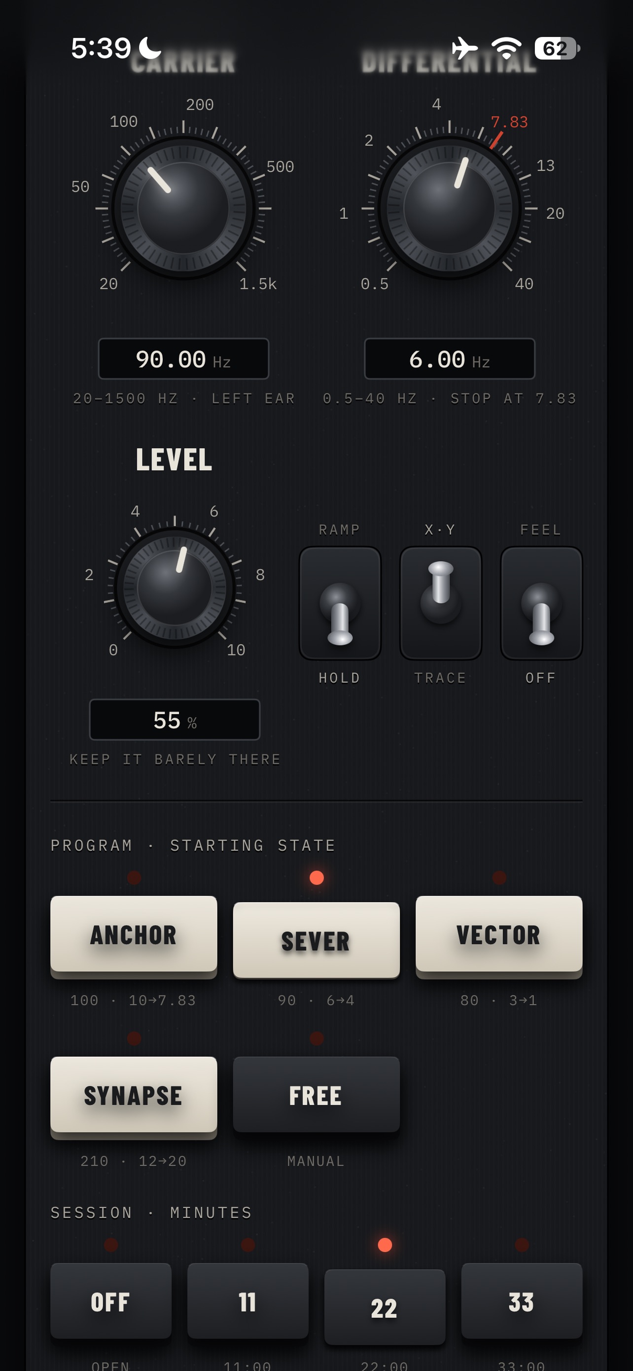 Screenshot 2 of Binaural Signal Generator