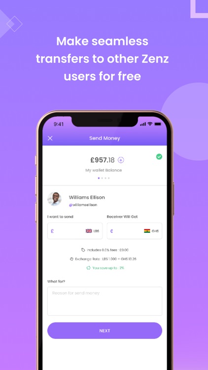 Zenz: Money transfer app screenshot-4