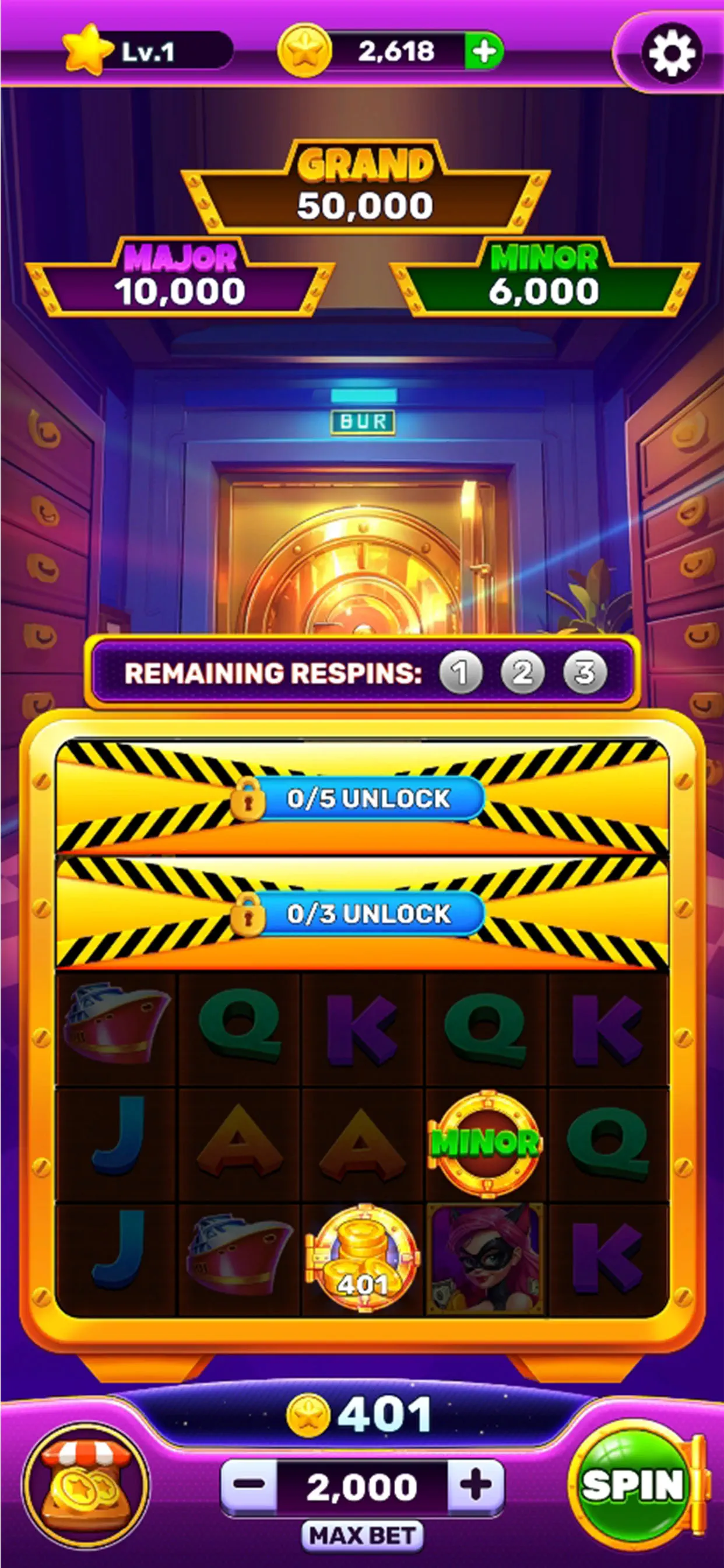 Bank Heist Slots screenshot 3