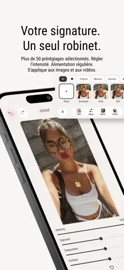 Capture d'écran de Clicked: AI Editor & Beautify sur iPhone 2