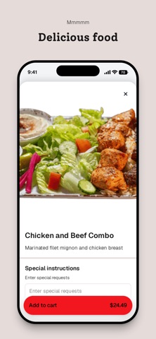 Janet's Mediterranean Cuisine iPhone screenshot