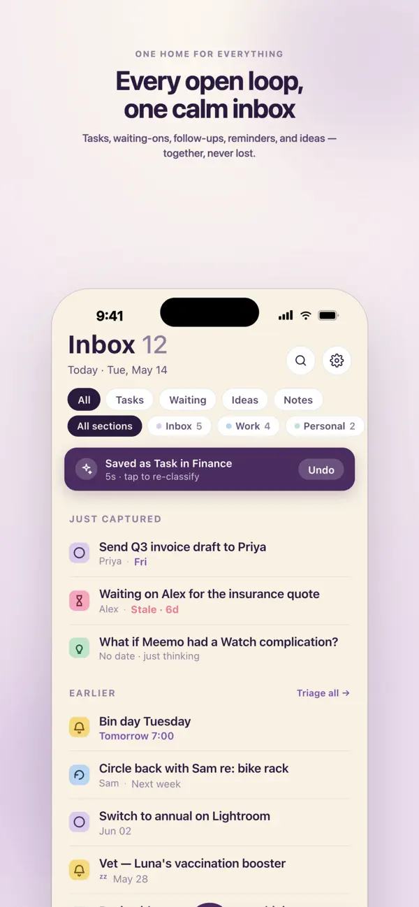 Screenshot #3 pour Meemo Assistant