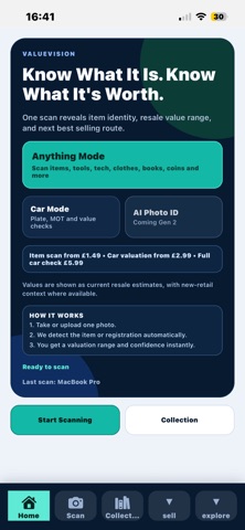 ValueVision screenshot