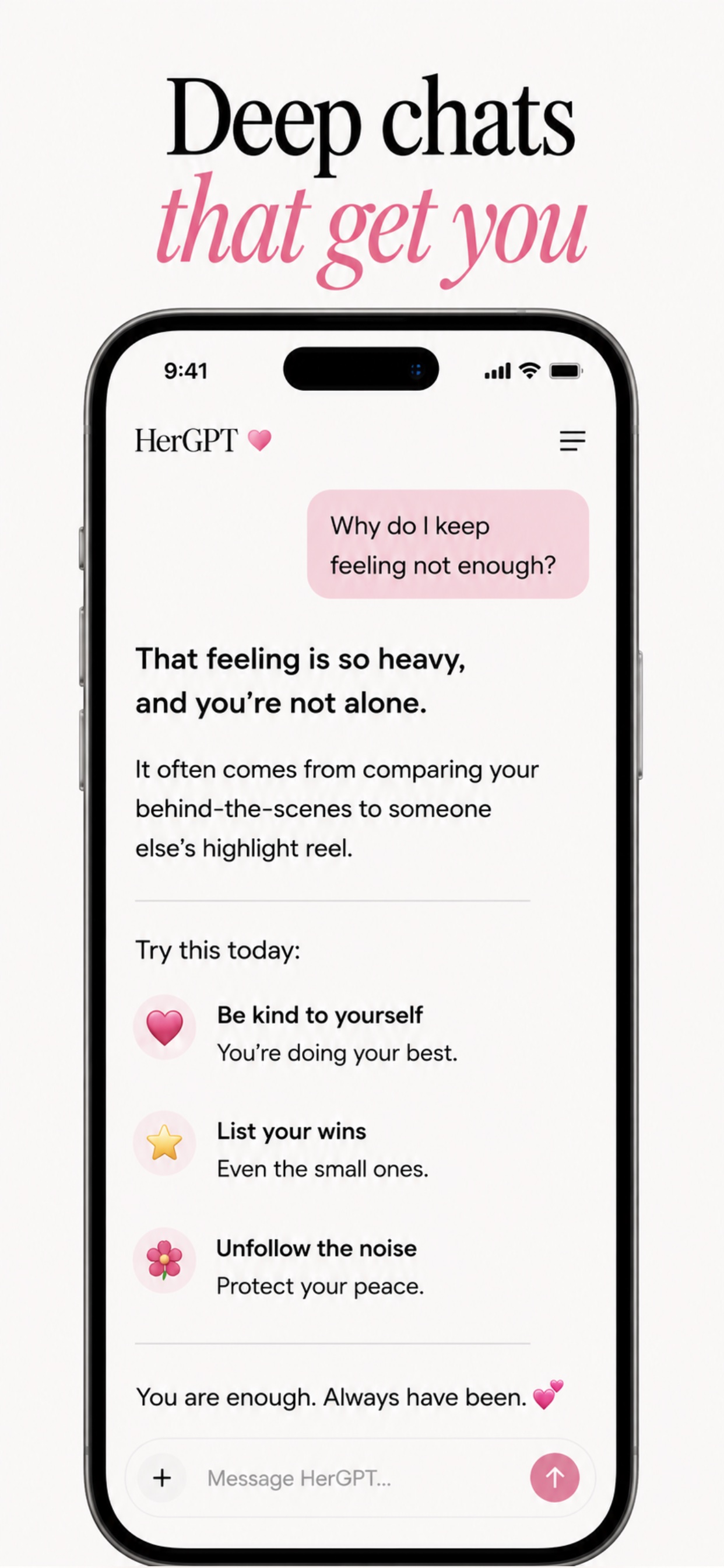 HerGPT: GPT Chat App for Women screenshot 3