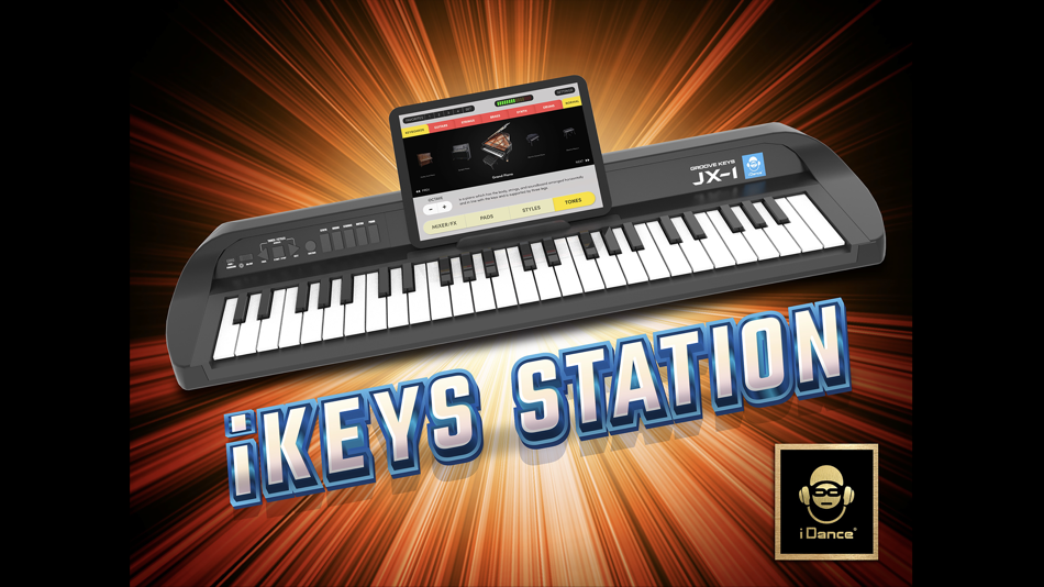 #1. iKeys Station (iOS) 由: iDance