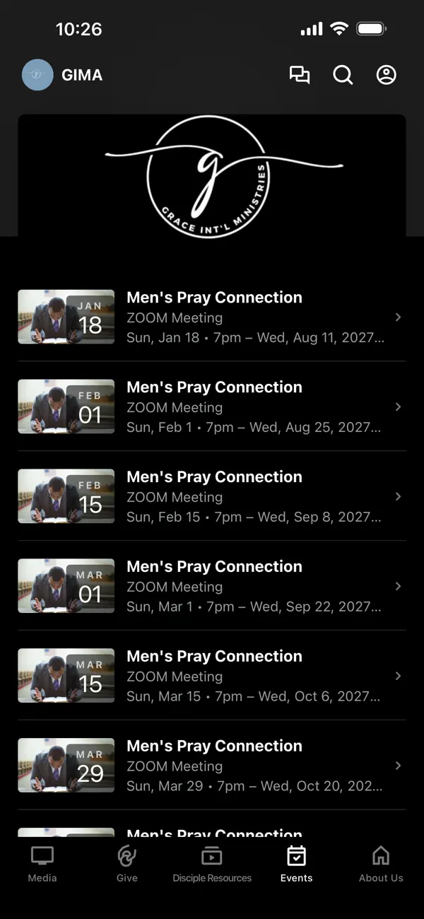 Screenshot #3 pour Grace International Ministry