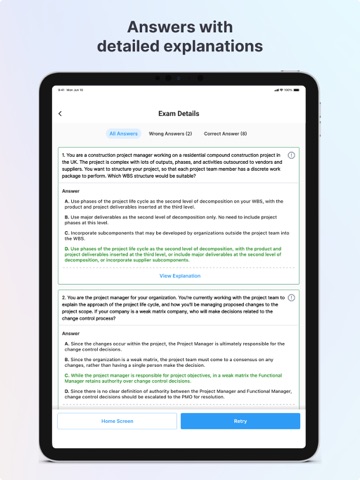 AZ-104 Exam Simulator iPad screenshot