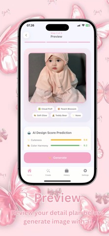 Baby AI: Photo & Frame Design screenshot