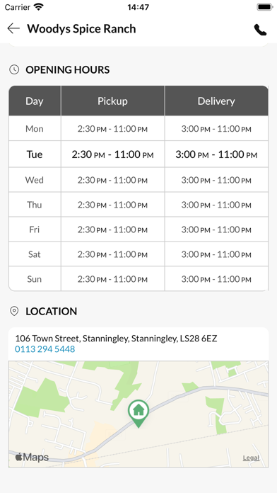 Woodys Leeds Screenshot