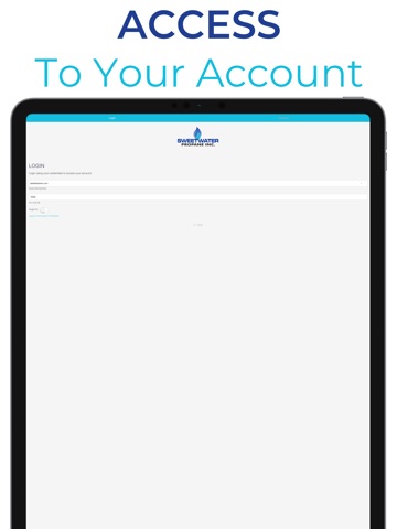Sweetwater Propane Inc. iPad screenshot