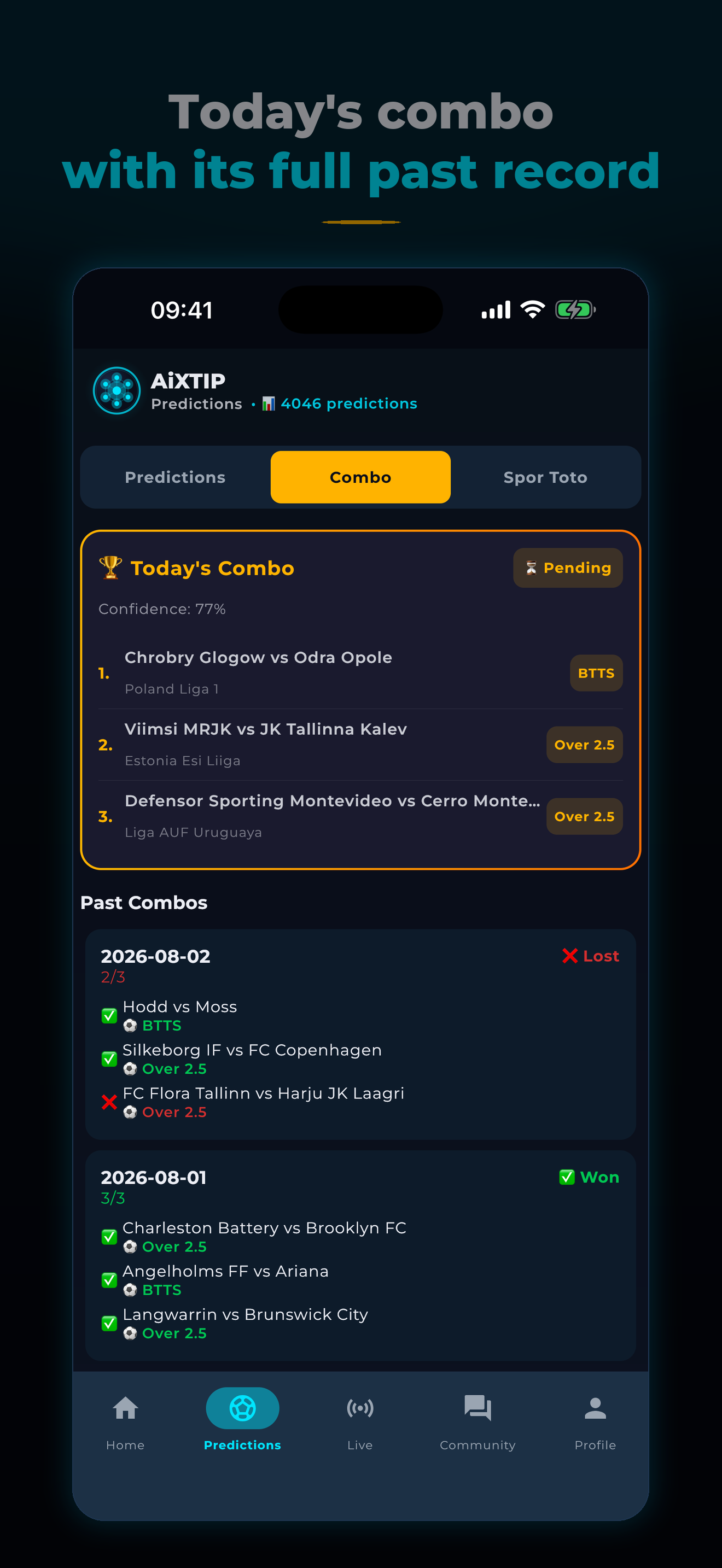 AiXTIP: AI Soccer Predictions screenshot 3